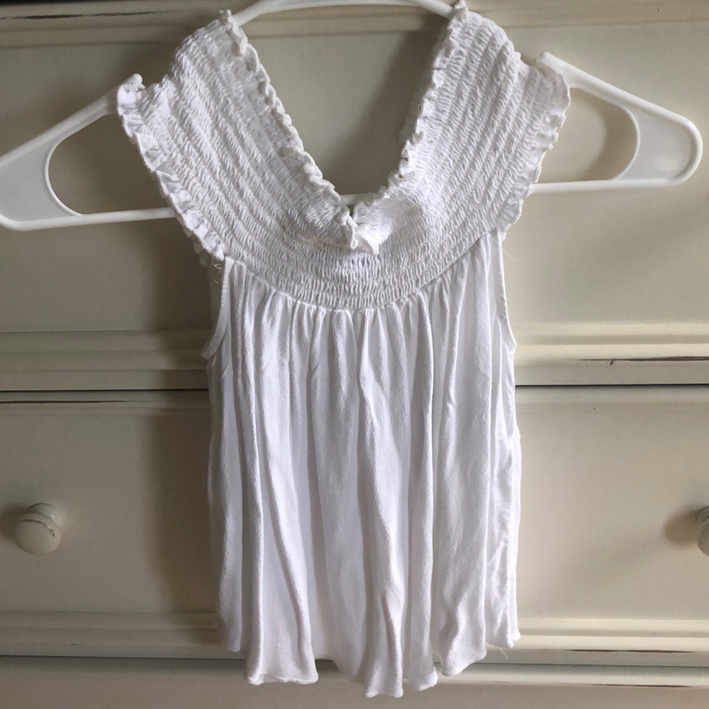 White Off the Shoulder Top